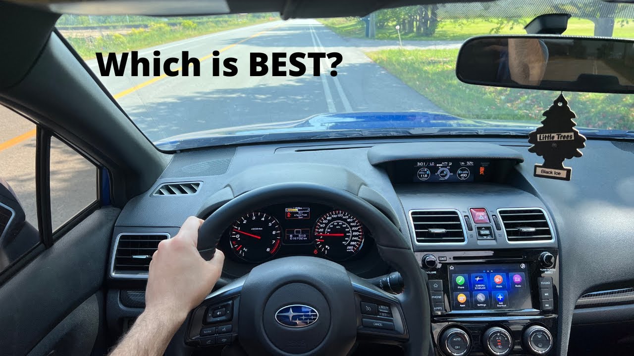 ПОНИЖЕНИЕ ПЕРЕДАЧИ VS ТОРМОЖЕНИЕ В АВТОМОБИЛЕ С МЕХАНИЧЕСКОЙ КОРОБКОЙ! (Subaru WRX Sport 2021)