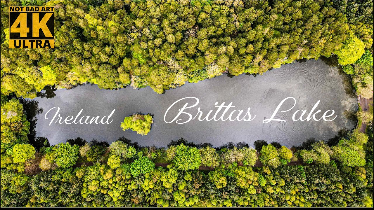 Discover Laois Ireland Brittas Lake |Cinematic Aerial Video| DJI Mavic Air2 |4K|