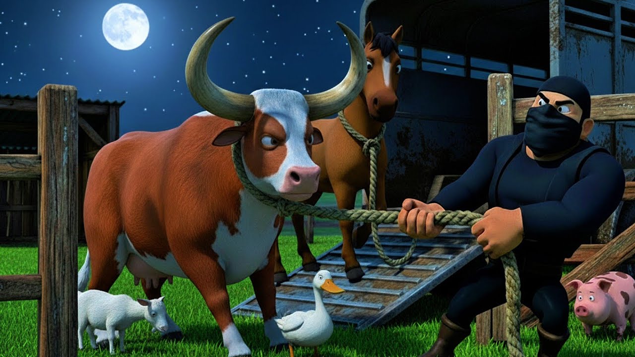 Thief in Old MacDonald’s Farm 🐮 | Animals Missing Then a Happy Ending