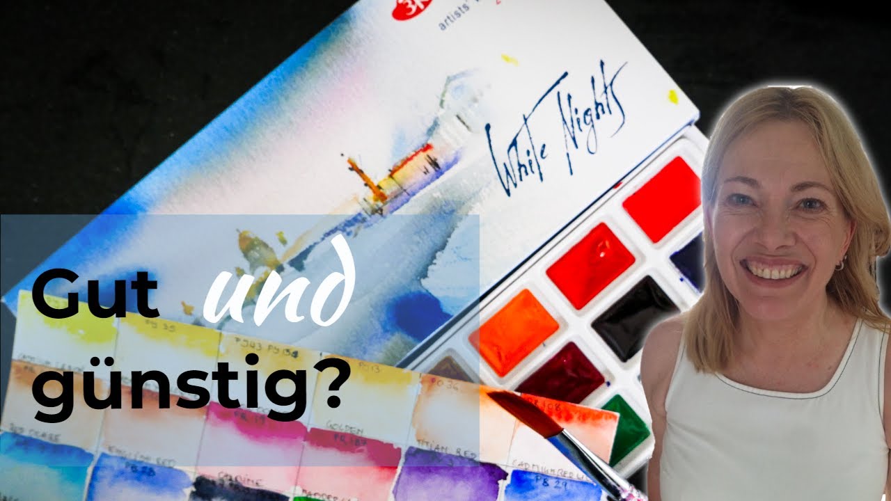 White Nights Aquarellfarben - Gut UND Günstig?