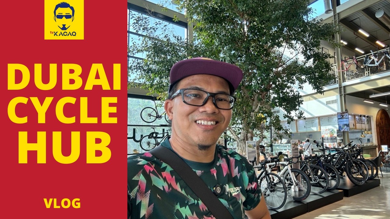 KEDAI BASIKAL THE CYCLE HUB DUBAI MENARIK | Cycling Malaysia Vlog