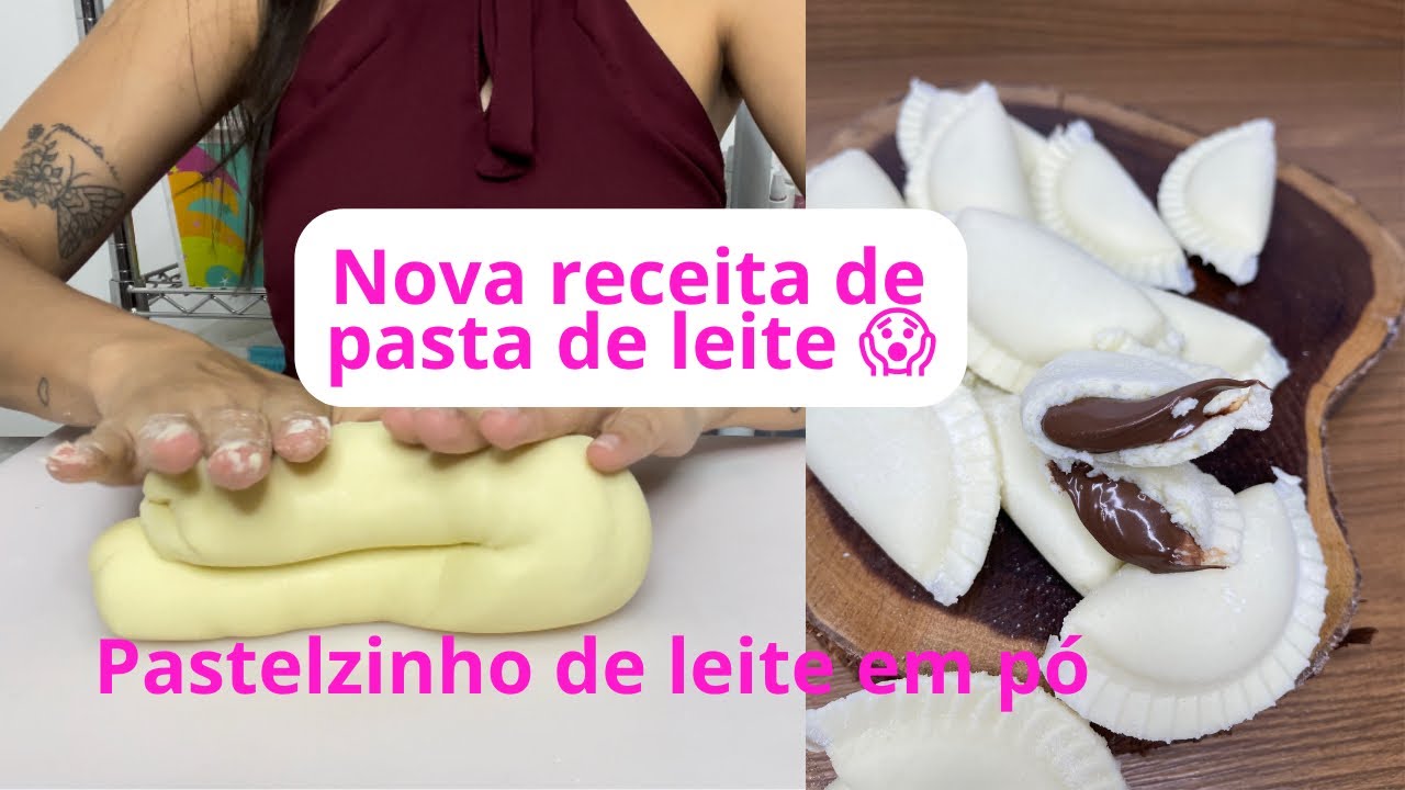 🔥RECEITA DE PASTA DE LEITE COM CREME DE LEITE 🔥FIZ PASTELZINHO E FICARAM DELICIOSOS-RAFA DOCE