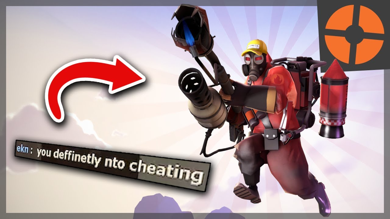 TF2: ANNOYING FLYING PYRO!