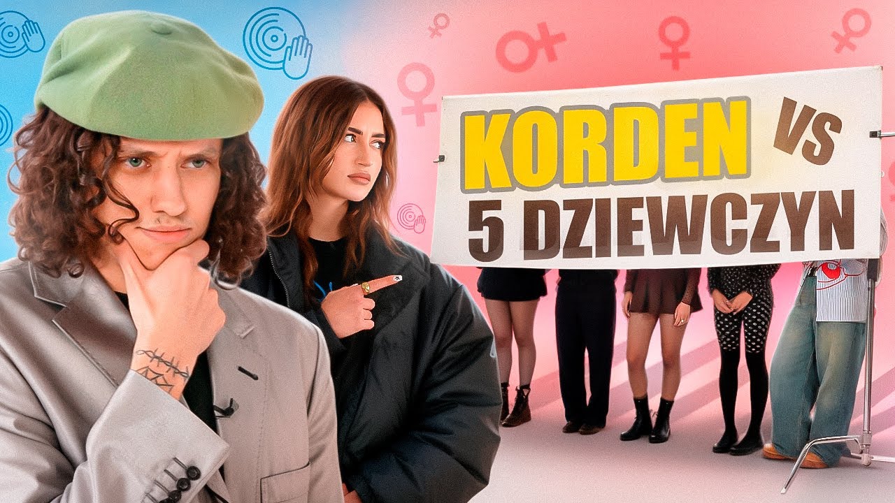 RAPER vs 5 DZIEWCZYN… randka w ciemno na bazie outfitu z Kordenem😮‍💨