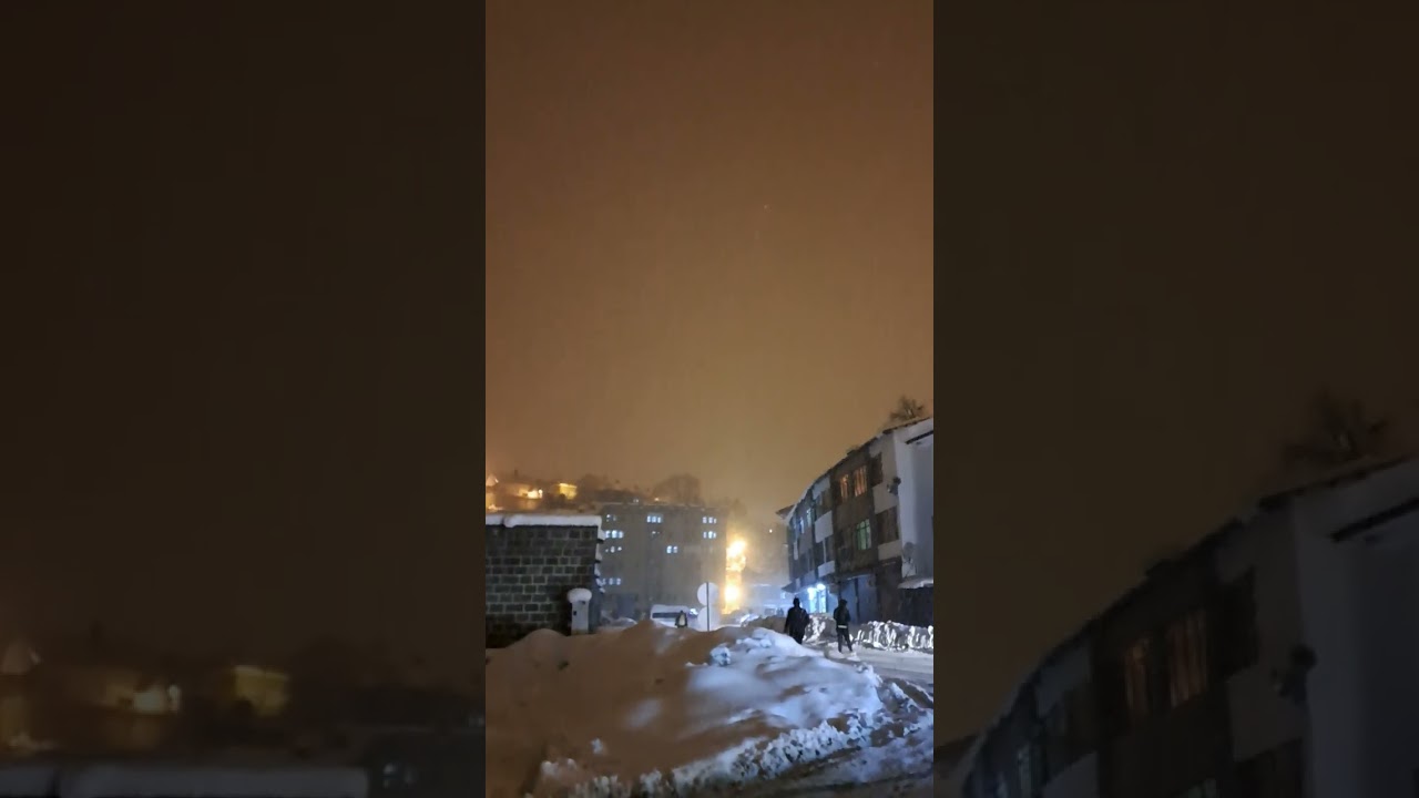 Bitlis Kar Yağışı ve Muhteşem Şehir Bitlis (01.02.2023)