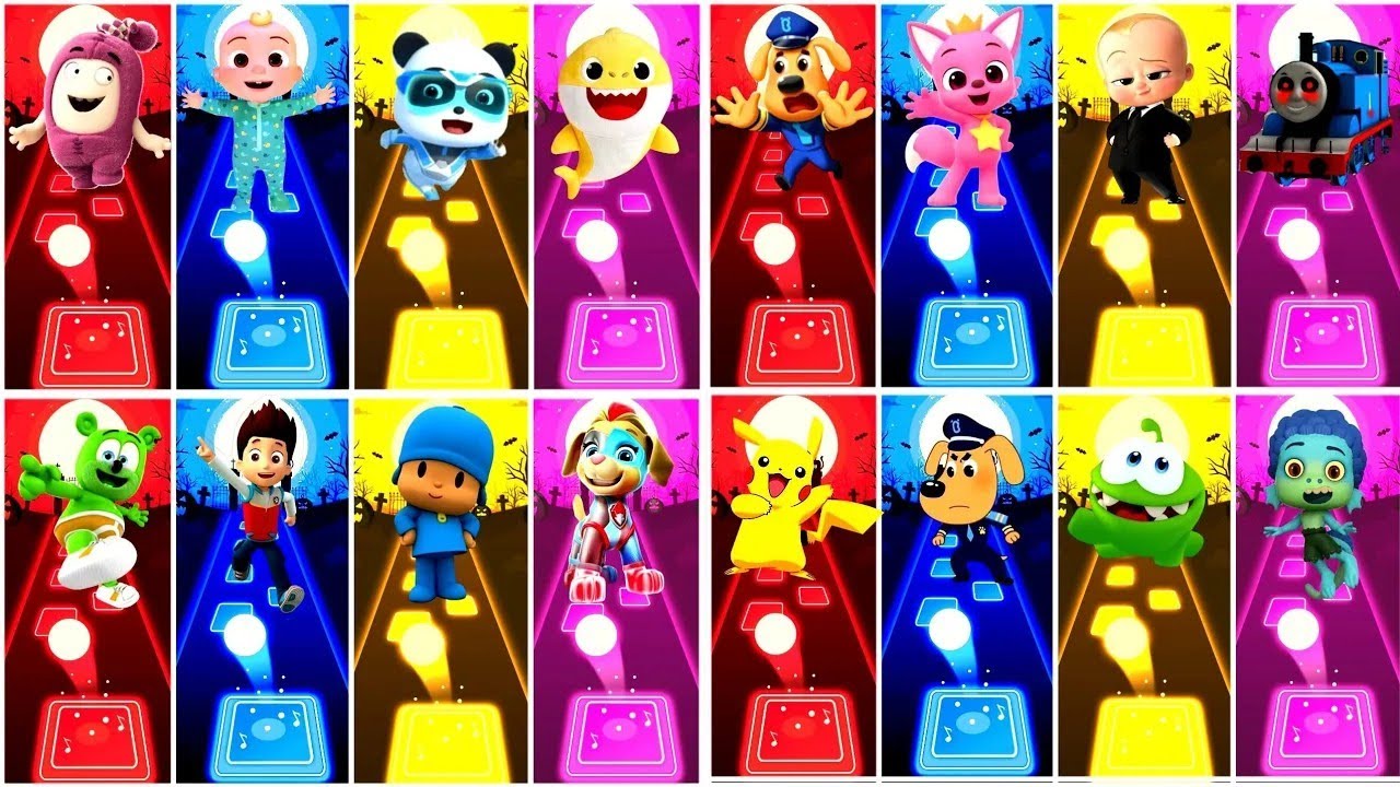 Oddbods all Friends 🎶 Super Megamix 🎶 Cocomelon 🆚 Oddbods Baby 🆚 Baby Shark 🆚🎶 Who Is Best?