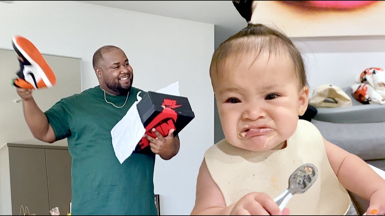 Surprising Ricky Shucks with his Dream Shoes + Veyda is disgusted by this food 😂