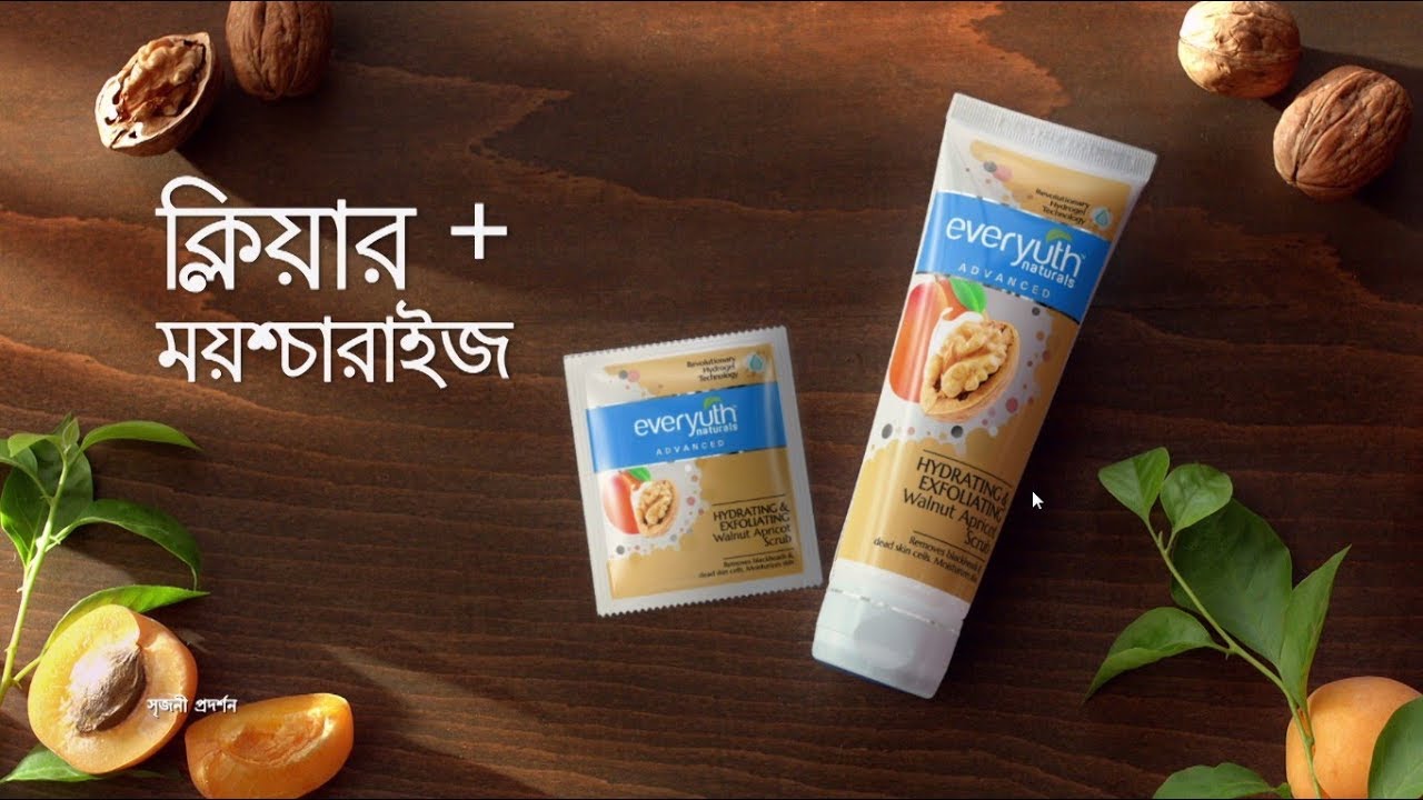 Everyuth Naturals Advanced Walnut Apricot Scrub &ndash; Vox Pop | Bengali