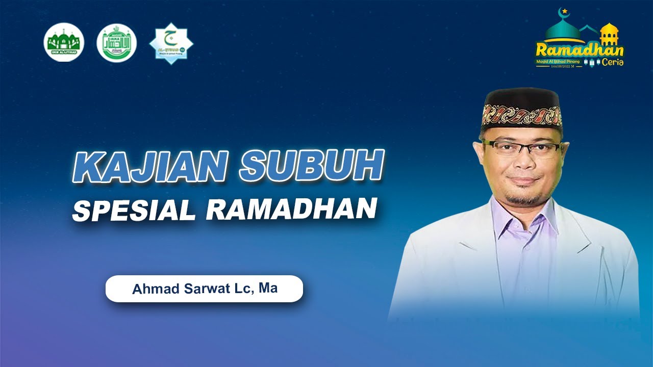 Ust. Ahmad Sarwat Lc, MA - Sejarah Puasa