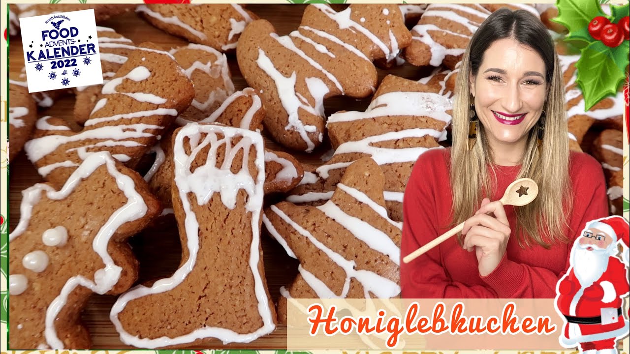 Himmlische LEBKUCHEN selber machen | Rezept Lebkuchen | #15 - Foodadventskalender 2022 #FOAK2022