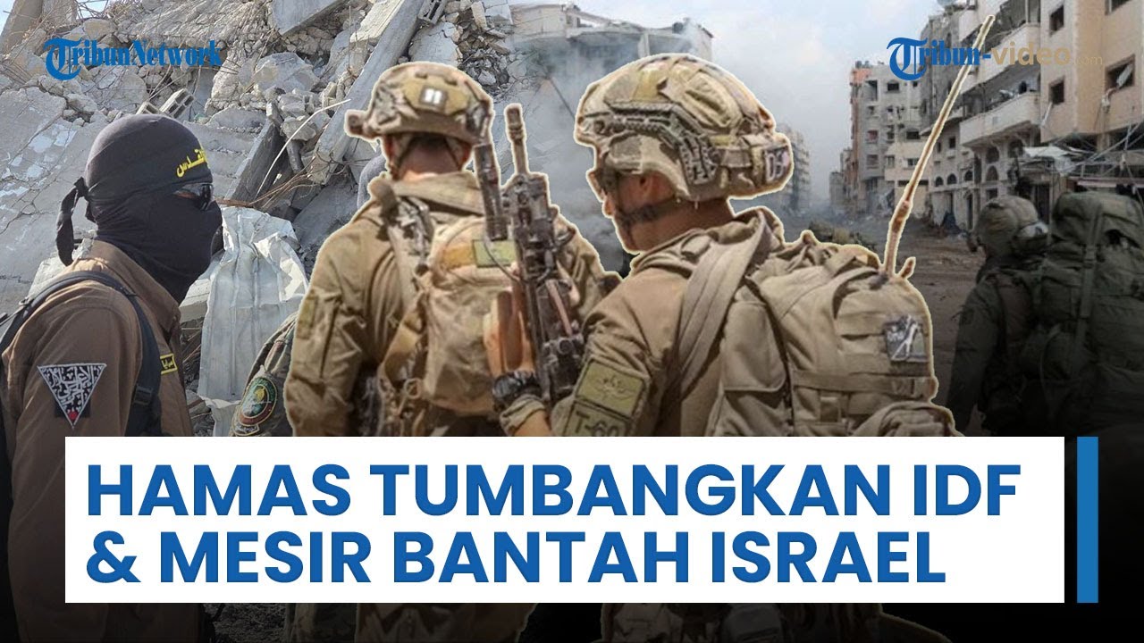 Rangkuman Perang Timur Tengah: Mesir Bantah Keras Klaim Israel, Hamas Tumbangkan IDF dari Terowongan