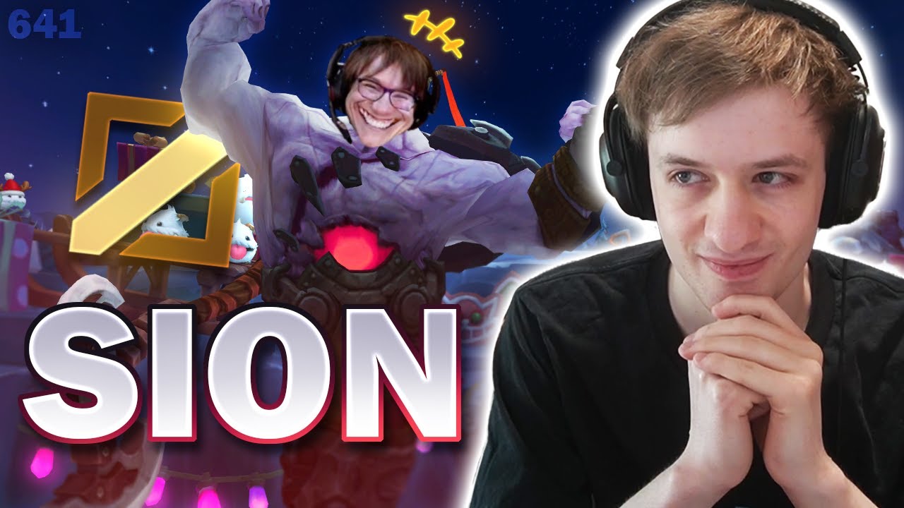 SION MIDLANE - ENEMY AMBESSA IS THANOS RIOT NERF IT!!!