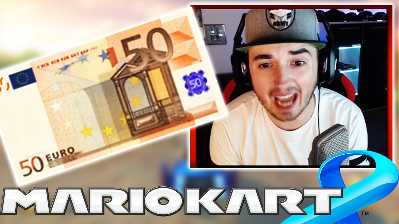 DIE 50€ WETTE! | Mario Kart 8 feat. Monte, Uwe, Solution, ELoTRiX & Horni