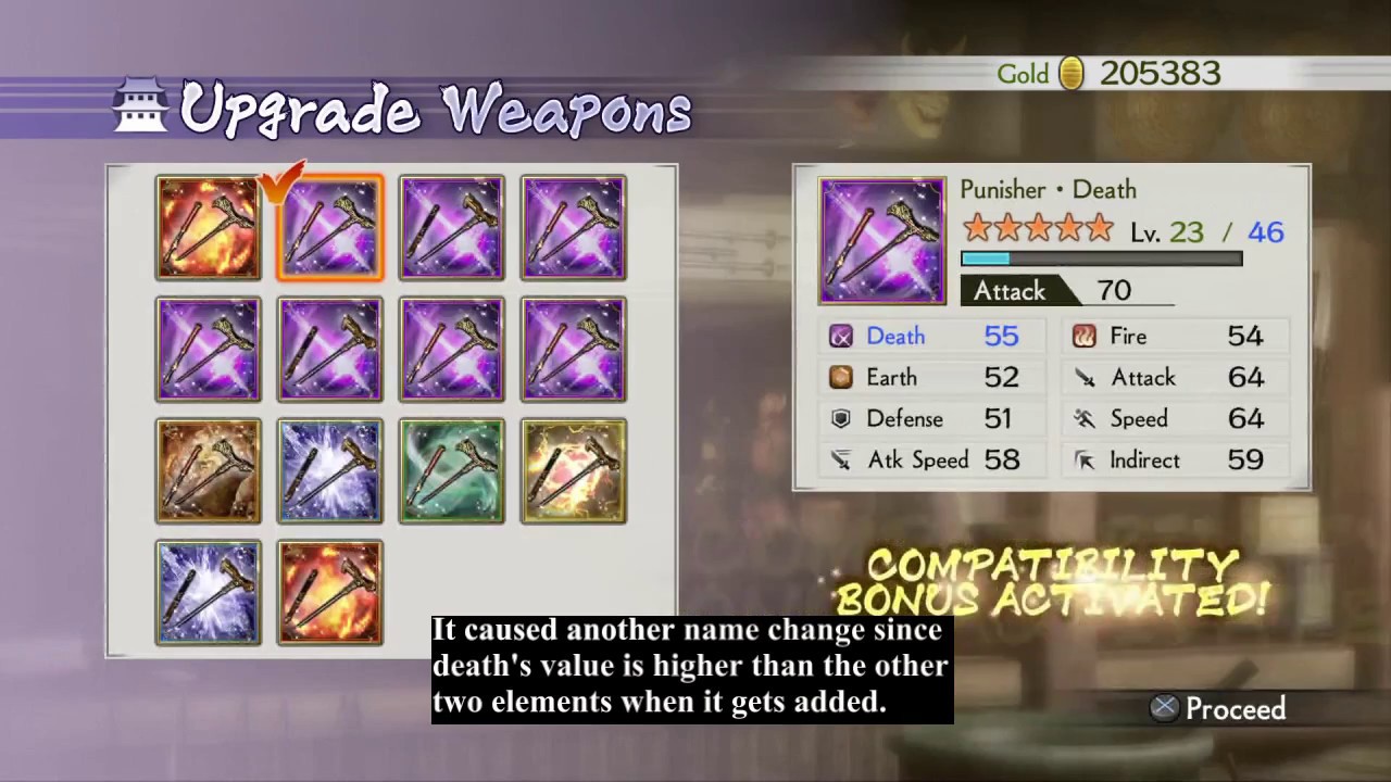 Samurai Warriors 4-II | Perfect Rare Weapon Customization Tutorial - All Skills Maxed