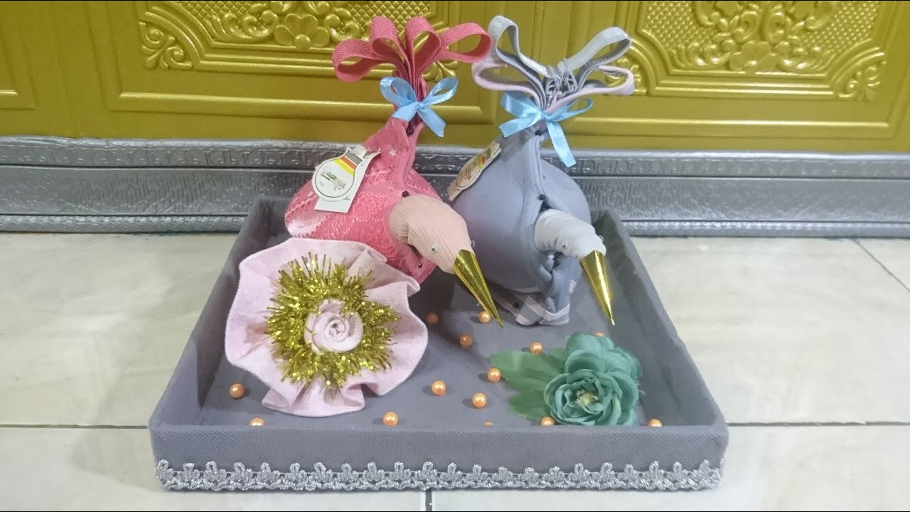Cara Membuat Hantaran Pakaian Dalam | Hantaran Pakaian Dalam Bunga | Under Wear Gift