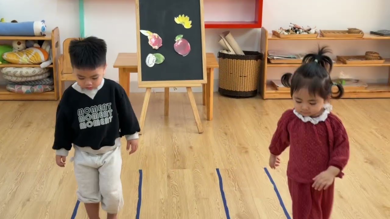 Bé nhận biết các loại rau củ quả