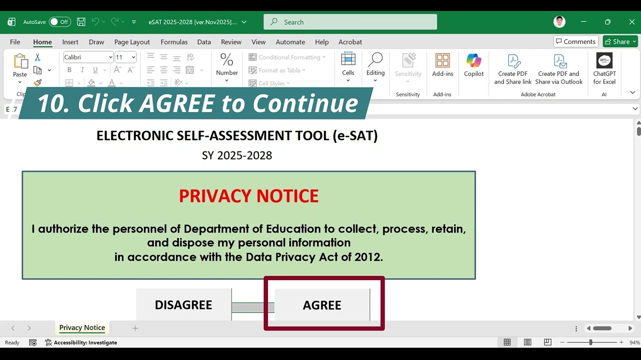 Guide on how to use eSAT 2025-2028 ver.Nov2025