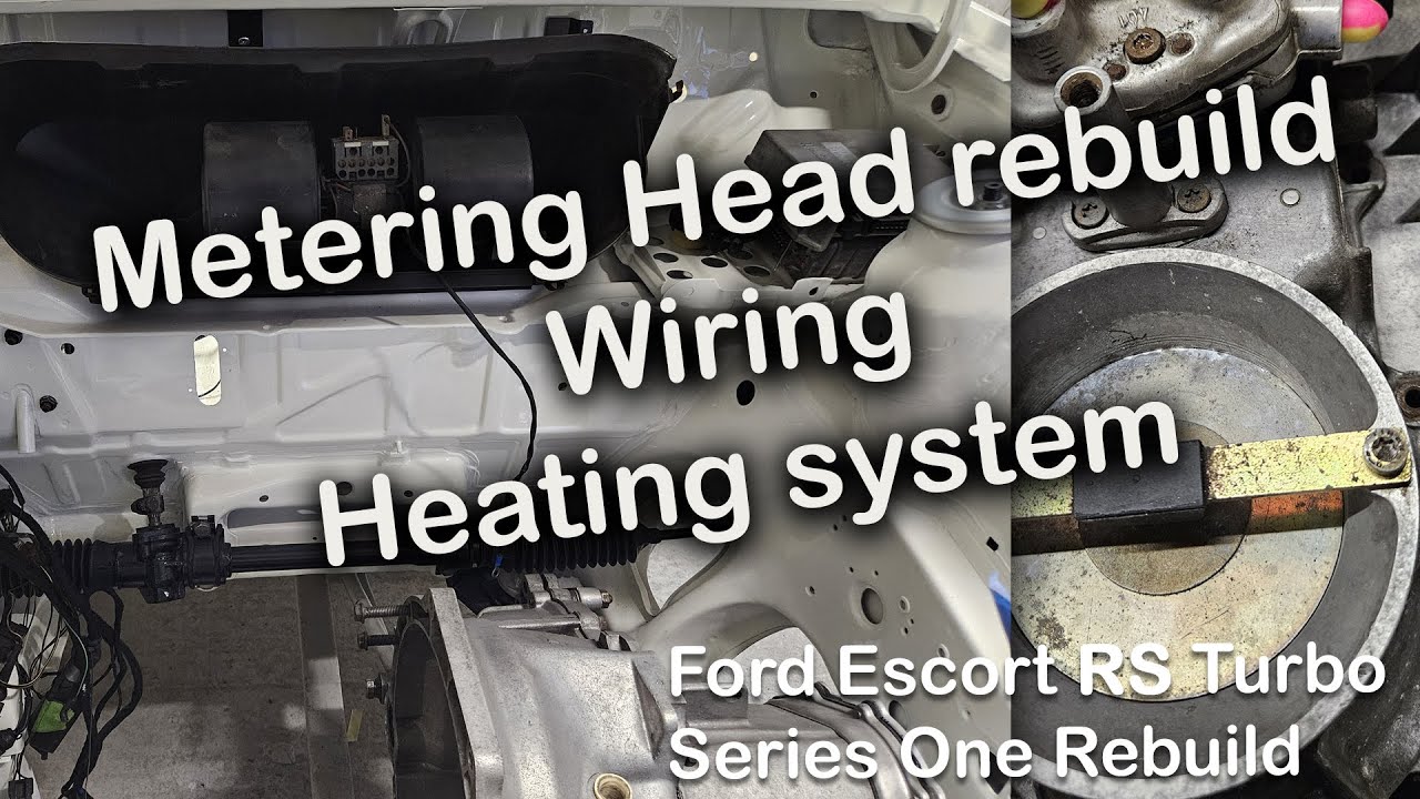 Escort RS Turbo Series One Restoration. Metering head and heating system rebuild.