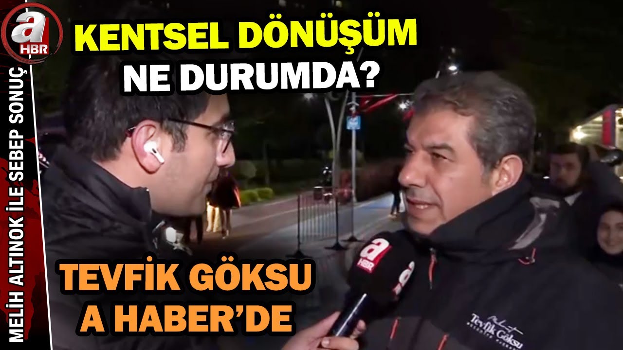 Esenler Belediye Başkanı Göksu A Haber'de! Kentsel dönüşüm çalışmaları ne durumda? | A Haber