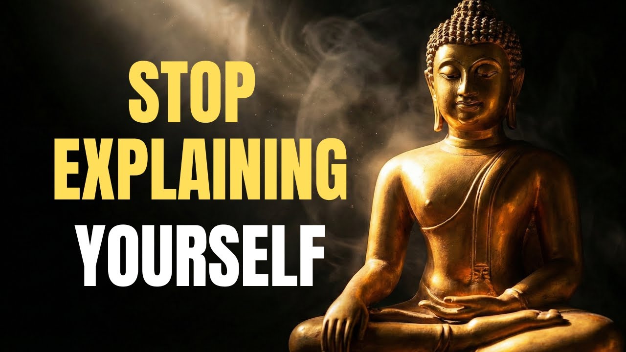 If You're Still Explaining Yourself, You've Already Lost | Buddhist Wisdom on Self-Respect