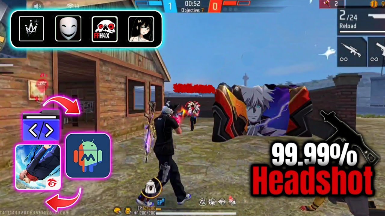 Free Fire New Android Macro 📱 Tutorial  | Shadow RocketNew Headshot Macro Script 📂