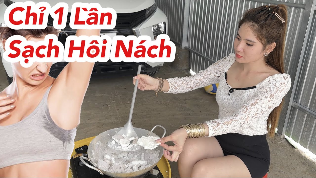 Chỉ 1 Lần Hết Sạch Hôi Nách, Cách Trị Hôi Nách Cực Kì Đơn Giản Tại Nhà Ai Cũng Làm Được