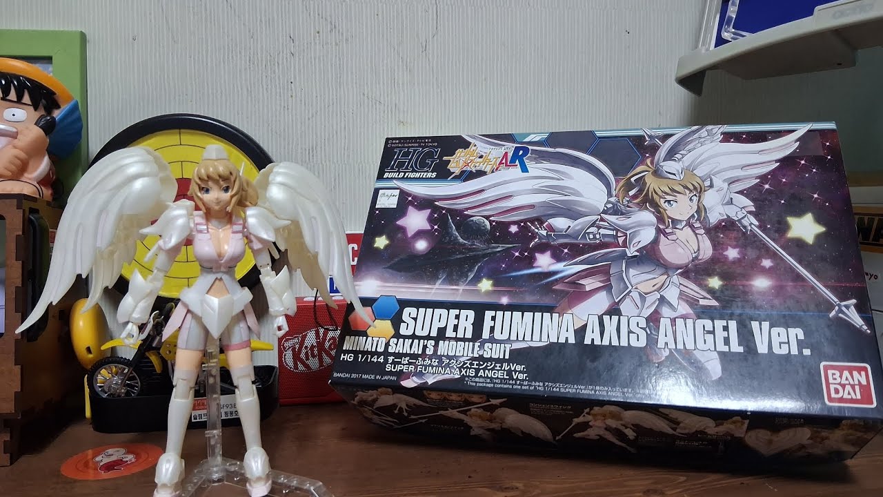 BANDAI HG BUILD FIGHTER SUPER FUMINA AXIS ANGRL Ver [Build complete]