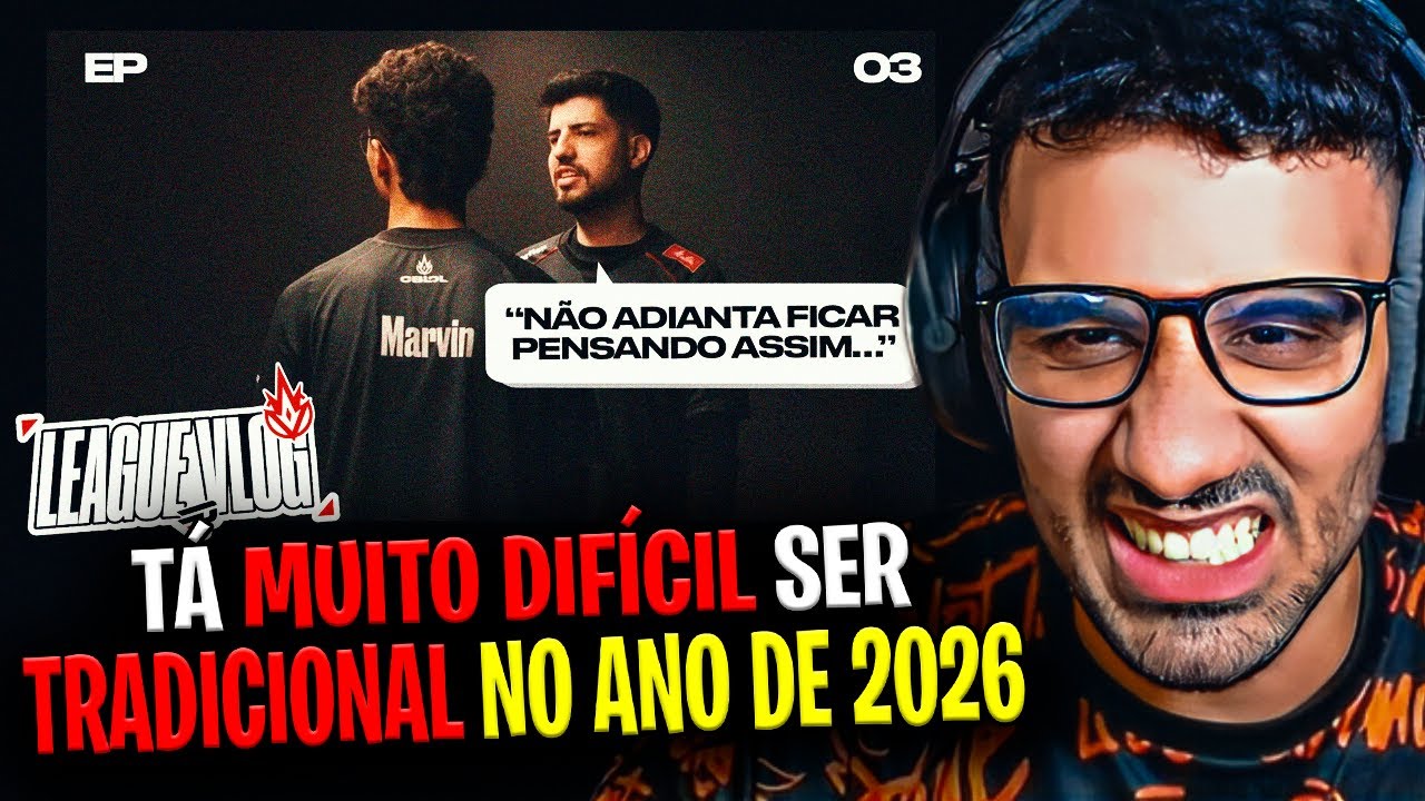 🚨 O TIME DA PAIN TÁ DERRETENDO COM O MARVIN DE ADC? ABSOLUT REAGE AO LEAGUE VLOG DOS TRADICIONAIS