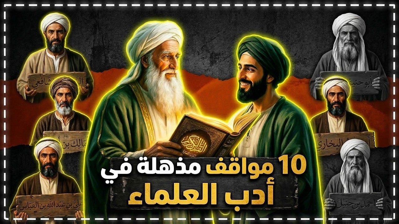 أسرار هيبة الشافعي وابن حنبل وابن المسيب التي أذهلت السلاطين ( مواقف تُبكي من شدة الأدب )