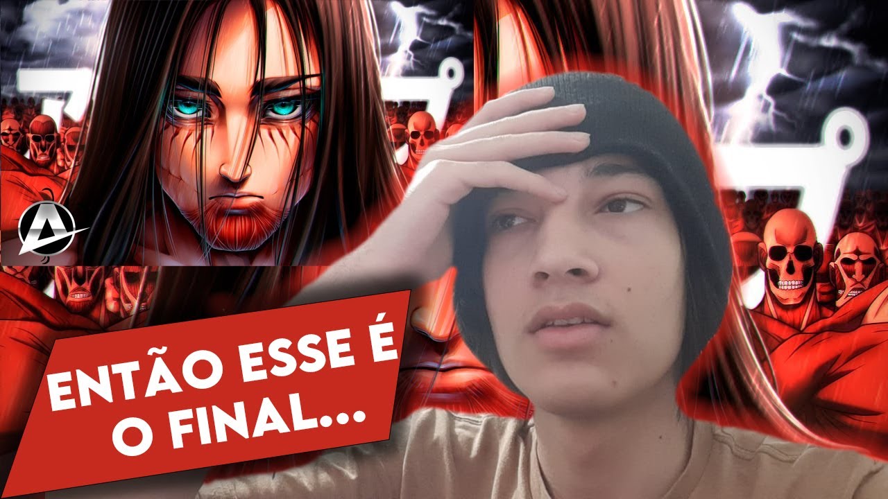 (wtf esse final)REACT ♪ Eren Yeager | O Sacrifício Do Vilão | AniRap (@Prod Hunter)