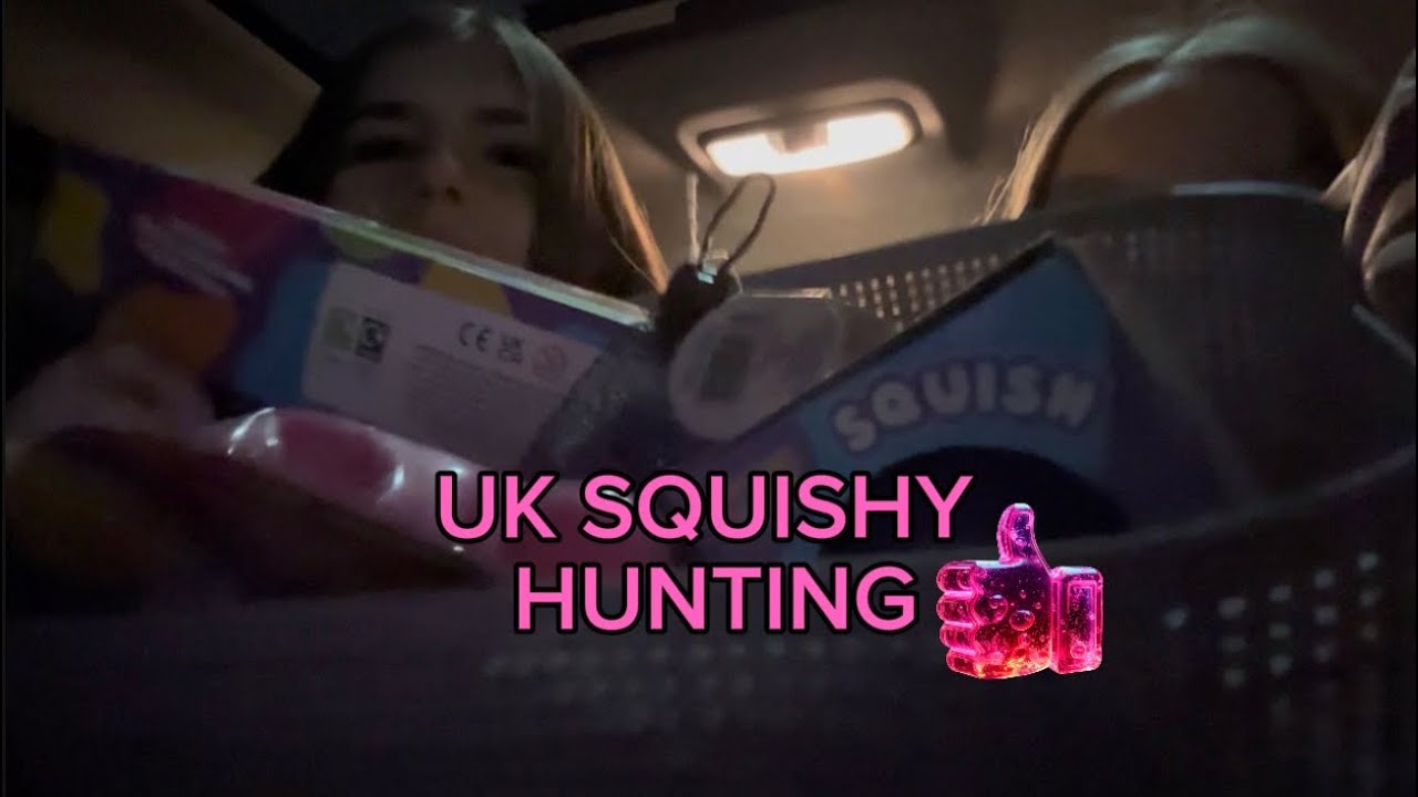 VIRAL SQUISHY HUNTING BUT IN THE UK!