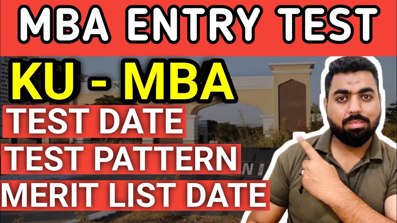 KARACHI UNIVERSITY MBA PROGRAM
