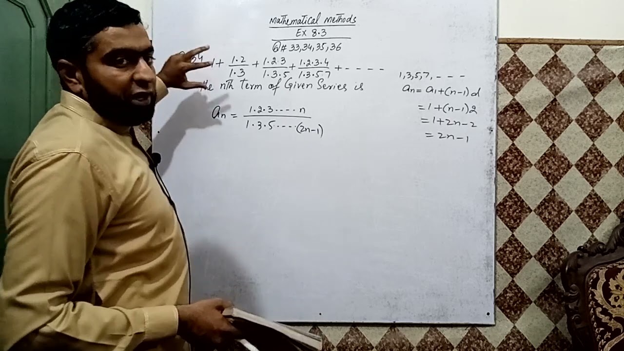 Mathematical methods exercise 8.3 Question 33 34,35,36