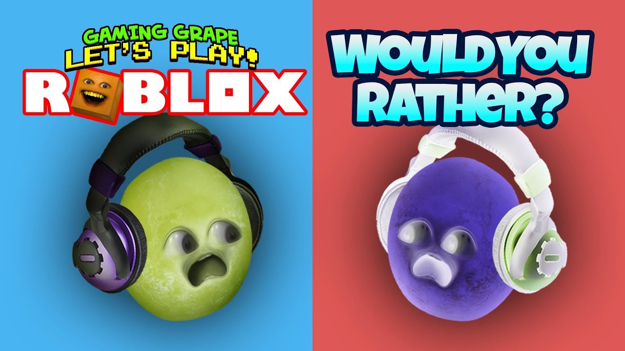 Roblox: WOULD YOU RATHER! [Gaming Grape]