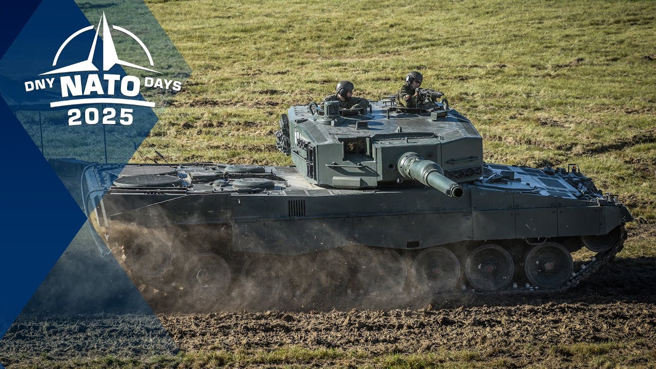 Dny NATO 2025 - Leopard 2A4 & Titus KOVS