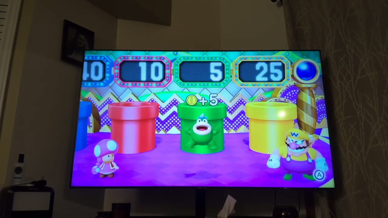 Mario plushies play Mario party 10 Solo part 5 round 2 at coin challenge