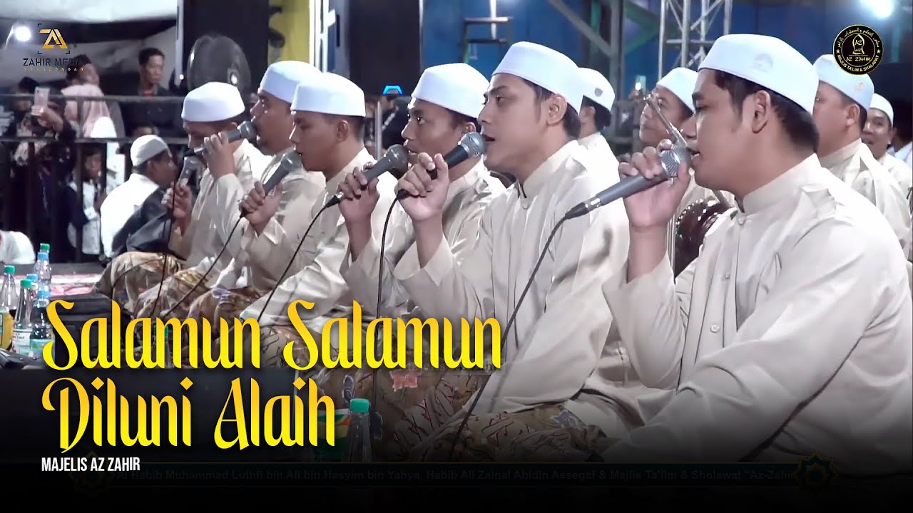 Salamun Salamun Kamiskil Khitam ❌ Dilluni Dilluni Alaih - Majelis Az Zahir | Lirik & Terjemah