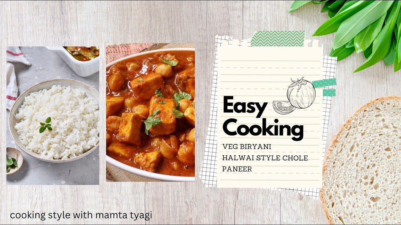 Chawal | Halwai style chole paneer | cooking style with Mamta tyagi #live #livecooking