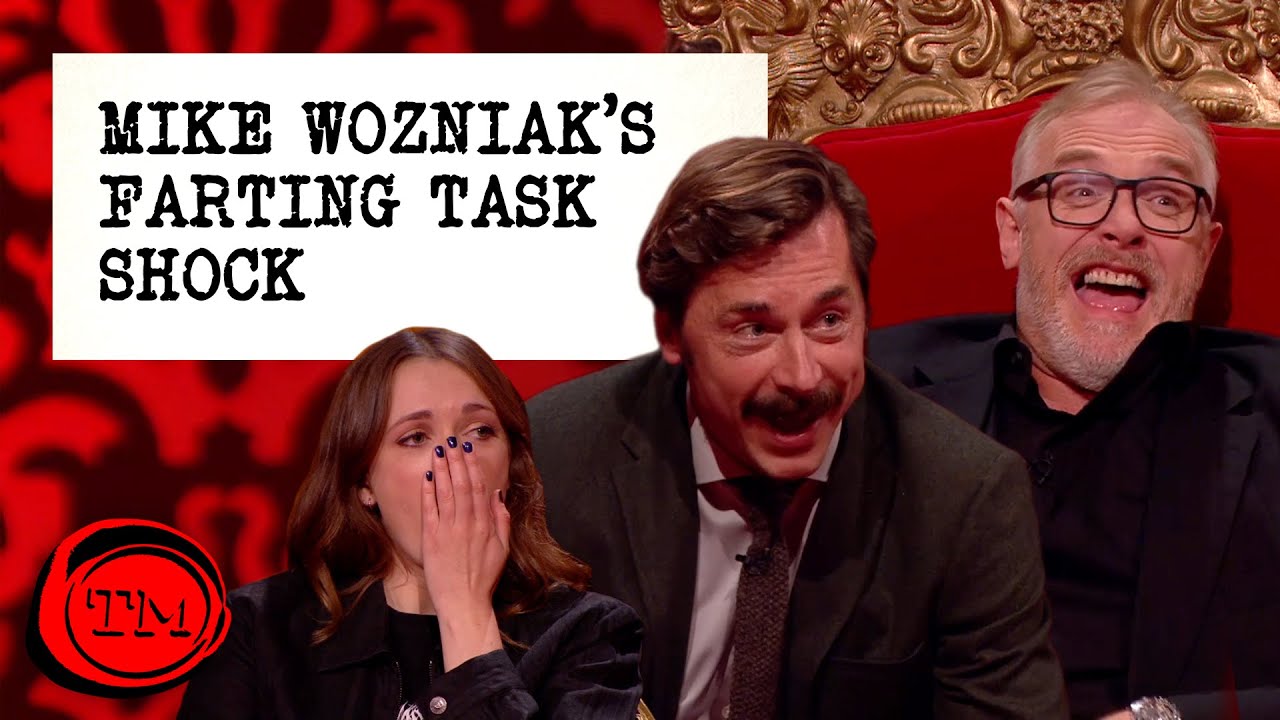 Пукающий шок от Майка Возняка | Taskmaster, сезон 11