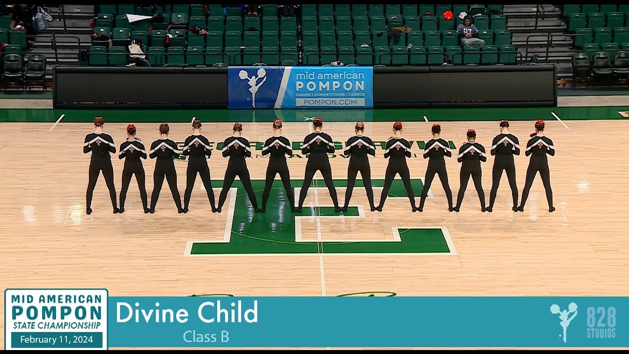 Divine Child Varsity Pom- 2024 MAPP State Champions
