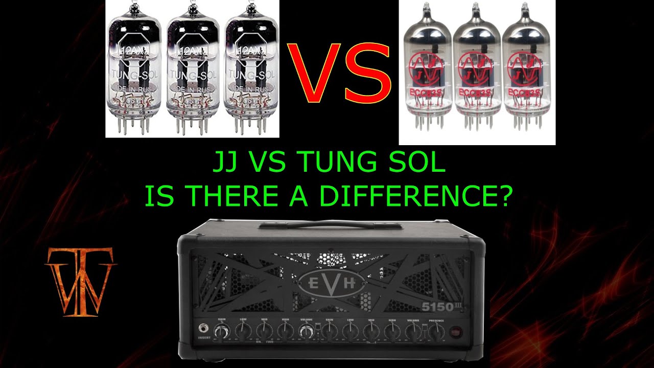 Лампы JJ 12AX7 против TUNG SOL 12AX7 в моём EVH Stealth 50 Вт