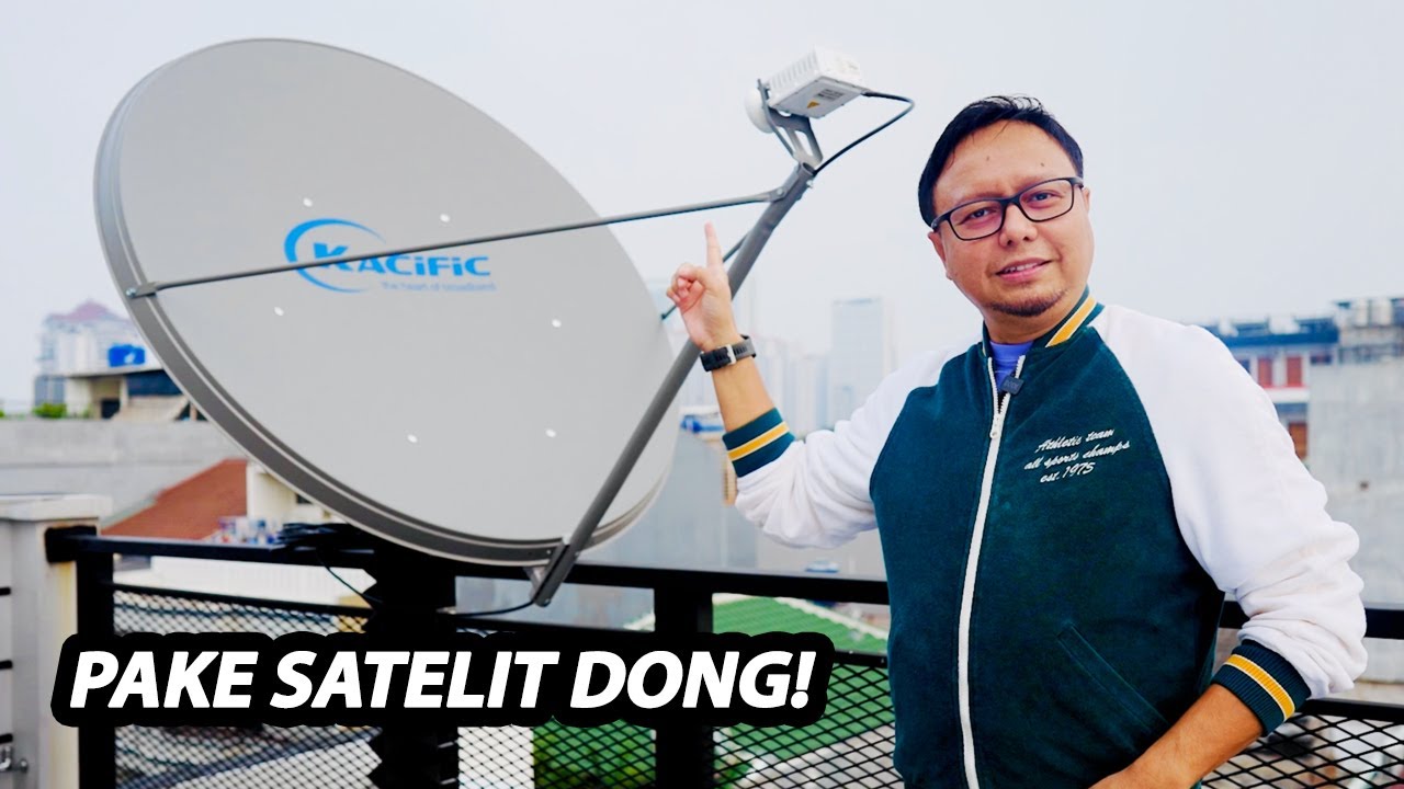 Solusi Internet di Daerah Terpencil‼️ Pakai Satelit Dong🔥