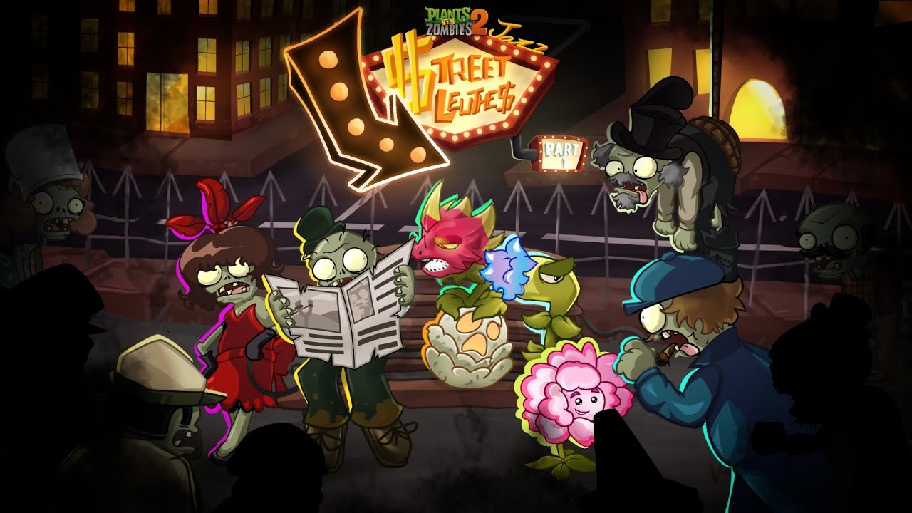 Jazz Street Sleuths - Part 1 | PvZ2 Expansion