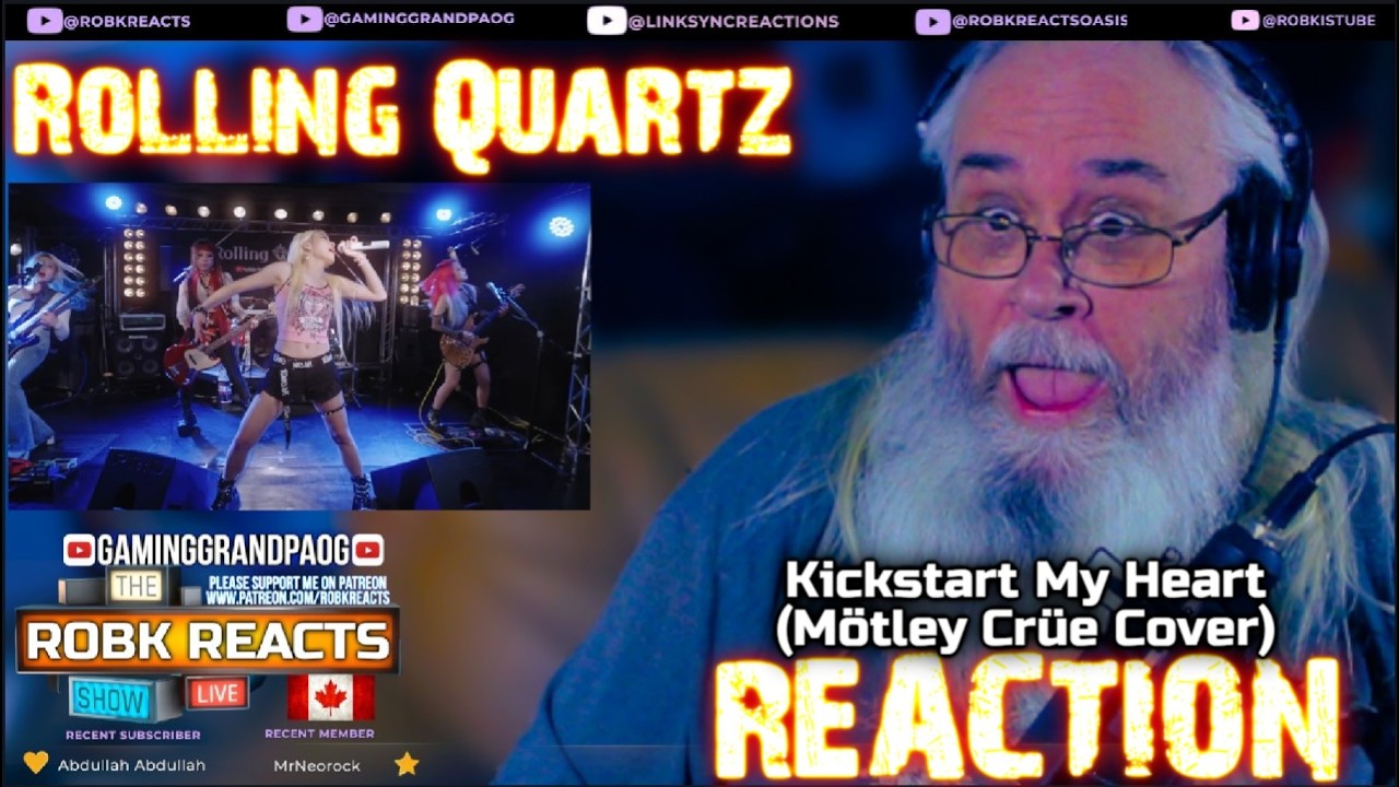 Rolling Quartz - Kickstart My Heart (кавер на Mötley Crüe) | Реакция на первое прослушивание - по...