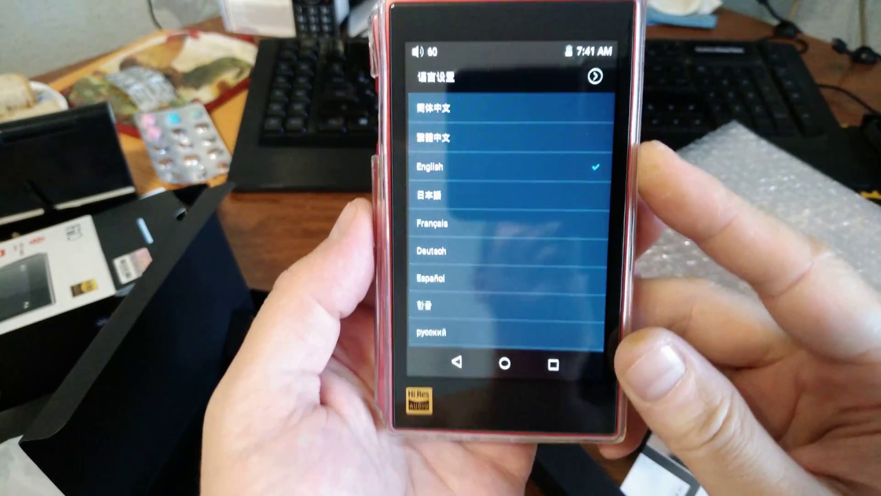 FiiO X5 III распаковка