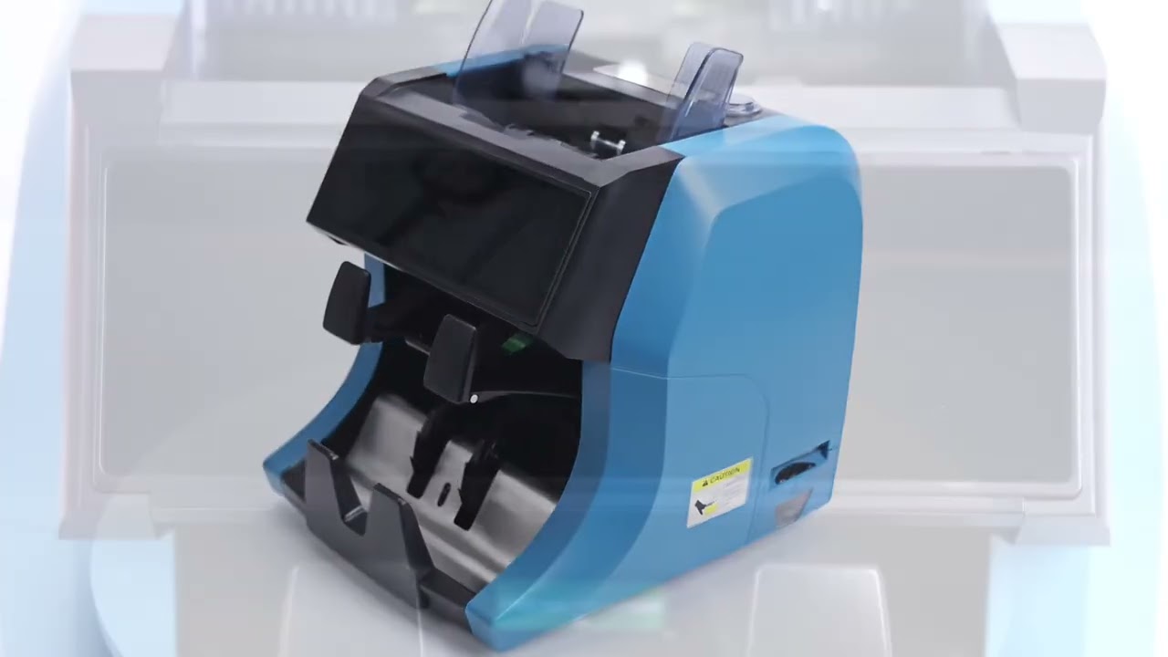 Mașină de Numărat Bani MUULOX MX-209 ULTIMATE | 2 Buzunare, Touchscreen & Imprimantă