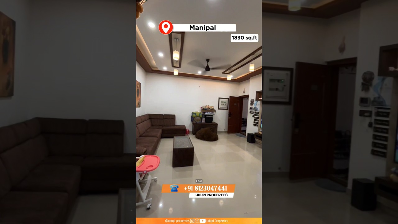luxury flat for sale at #royalembassy #manipal #udupi