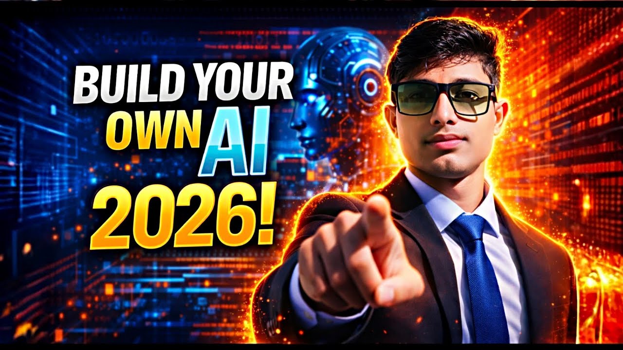 अपना खुद का AI कैसे बनाएं? (Step-by-Step Guide) | Build Your Own AI 2026