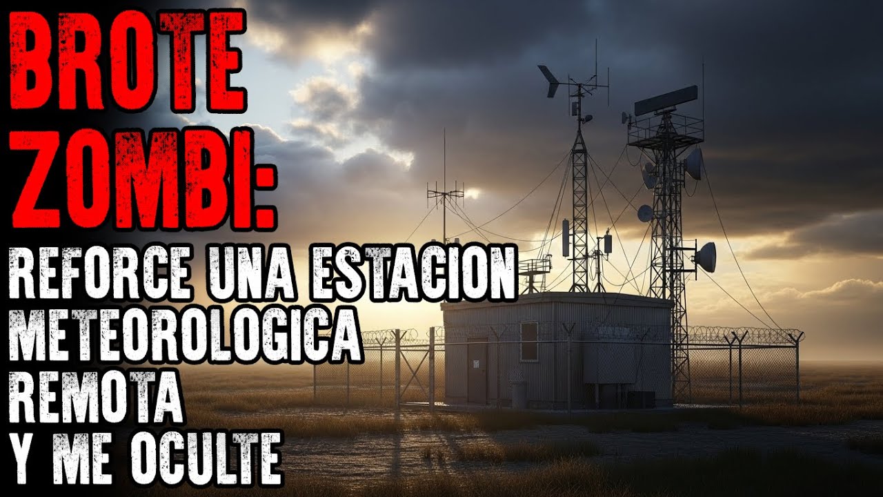 BROTE ZOMBI: Reforcé una estación meteorológica remota y me oculté | Creepypasta