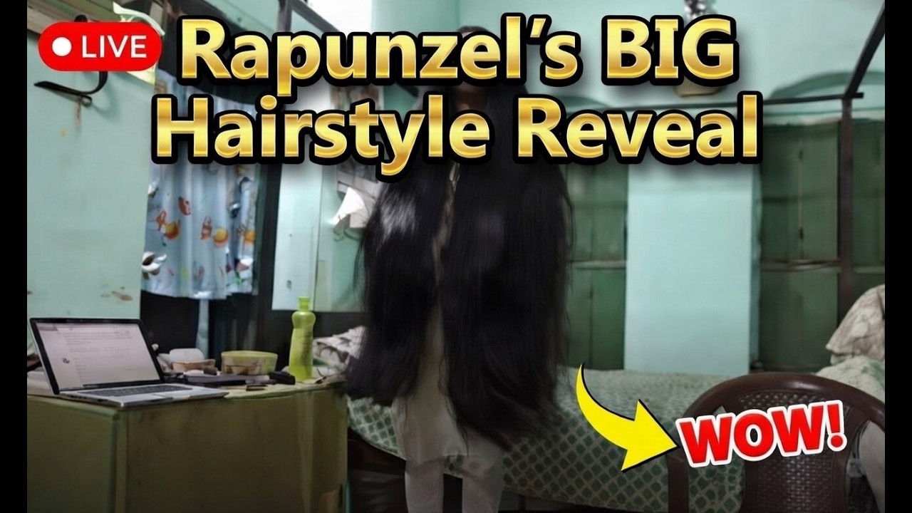 Rapunzel's BIG Hairstyle Reveal